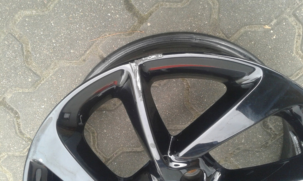 1x Alufelge 17 Zoll 7.0" 4x100 OPO354A Opel Rim Wheel