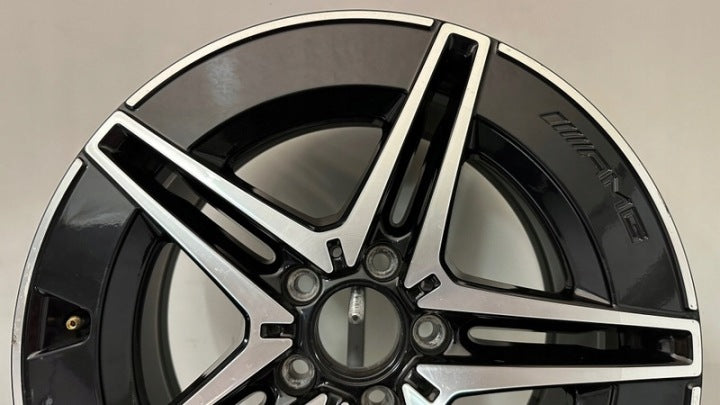 1x Alufelge 18 Zoll 9.0" 5x112 58ET A2064016600- Mercedes-Benz Rim Wheel FEL2677550067wd
