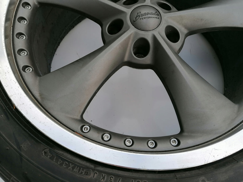 1x Alufelge 20 Zoll 9.5" 5x120 35ET Rim Wheel FEL5898242523bq