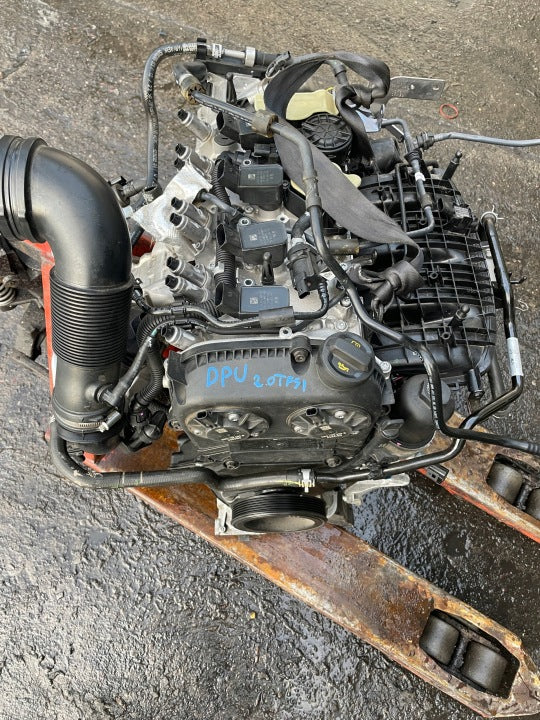 Motor Audi Porsche A5 A4 DPUA 2.0 TFSI 265PS 195kW Benzin Engine Unkomplett MOT5345738225st