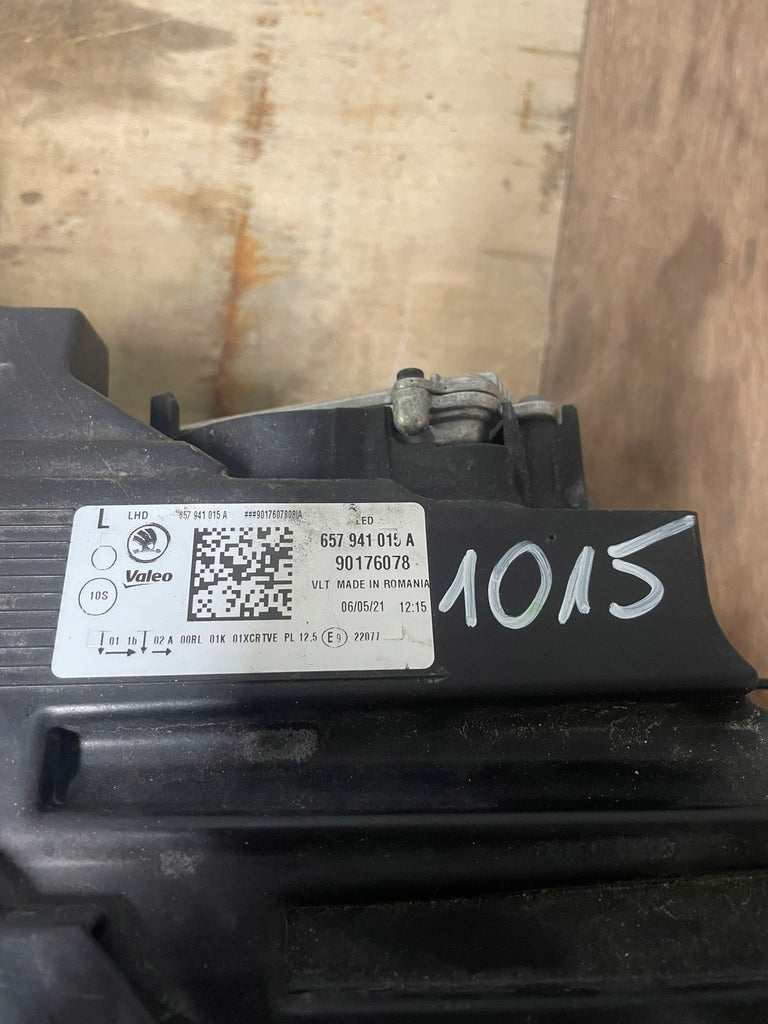 Frontscheinwerfer Skoda Scala 657941015A Full LED Links Scheinwerfer Headlight SCH8325649289et
