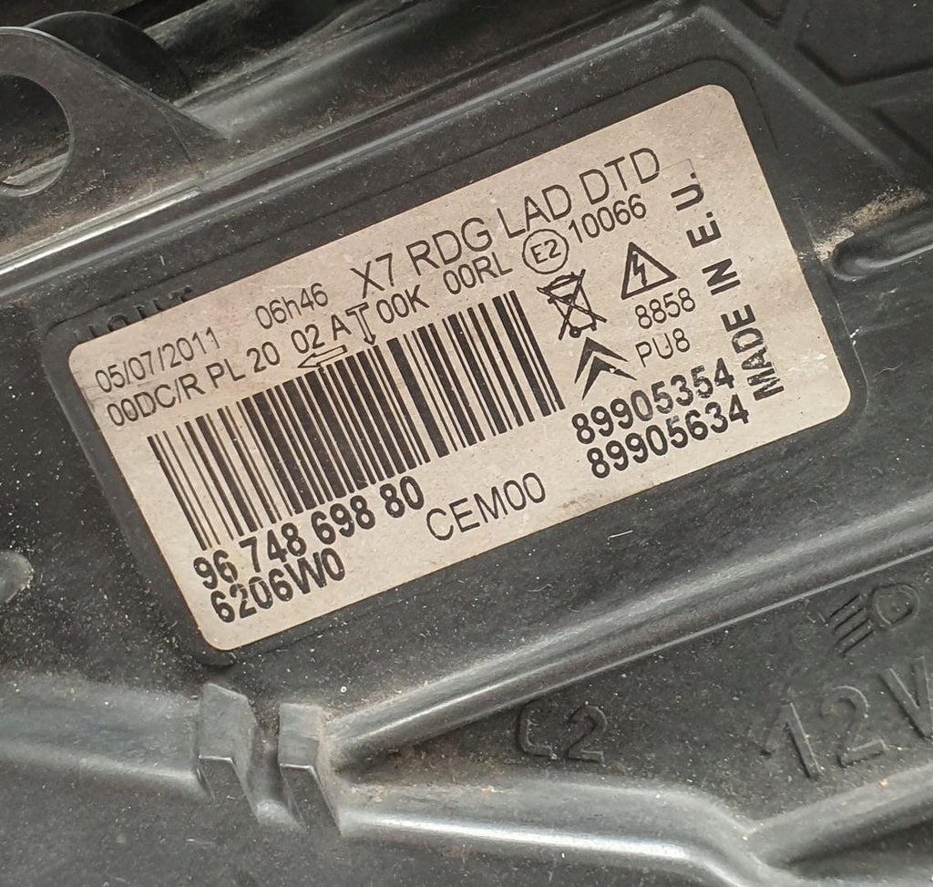 Frontscheinwerfer Citroën C5 III 9674869880 Xenon Rechts Scheinwerfer Headlight SCH4164475293ja