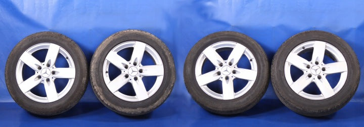 1x Alufelge 16 Zoll 7.0" 5x112 34ET A1714010102 Mercedes-Benz Slk R171 Rim Wheel FEL5968022702rn