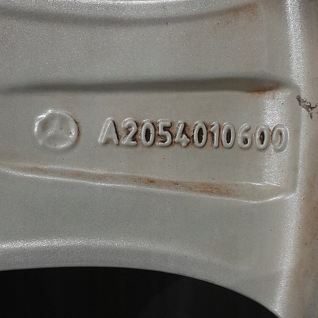 4x Alufelge 18 Zoll 7.5" 5x112 44ET Glanz Silber A2054010600 Mercedes-Benz W205 FEL8028767629mg