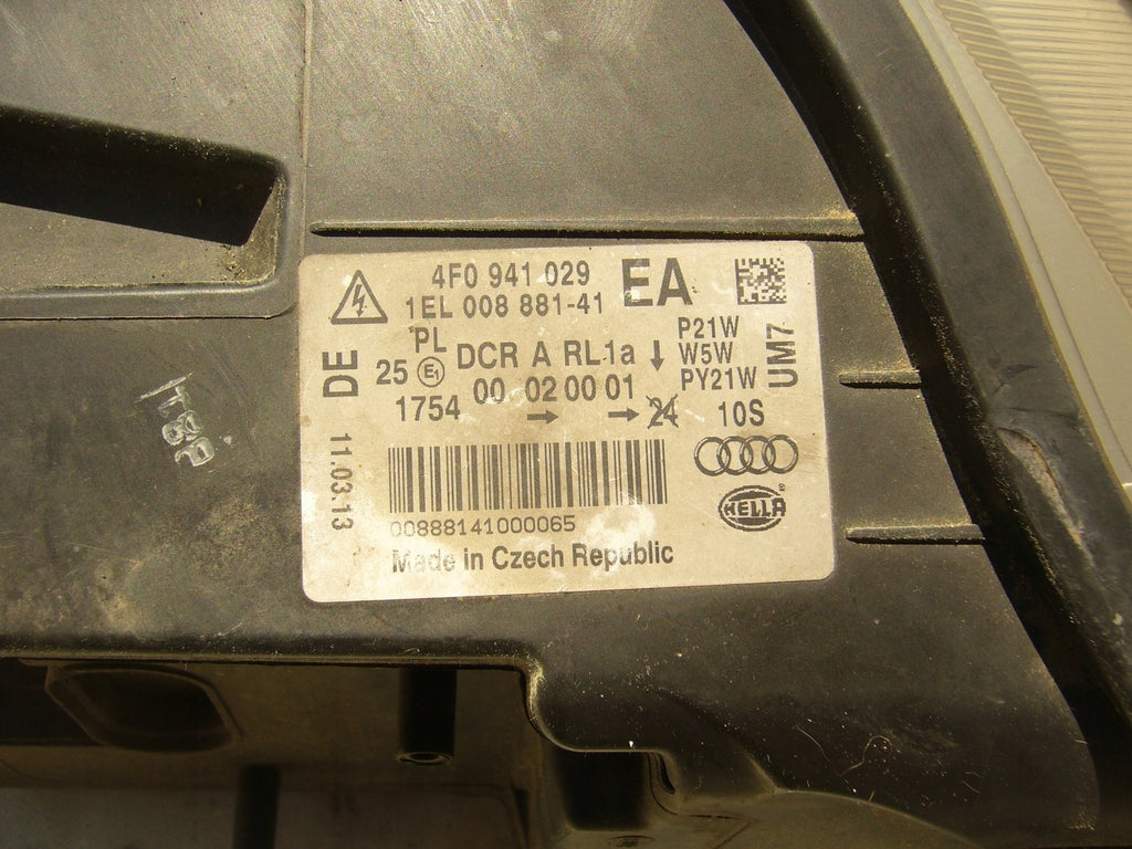 Frontscheinwerfer Audi A6 C6 4F0941029EA Xenon Links Scheinwerfer Headlight SCH9183522978kg