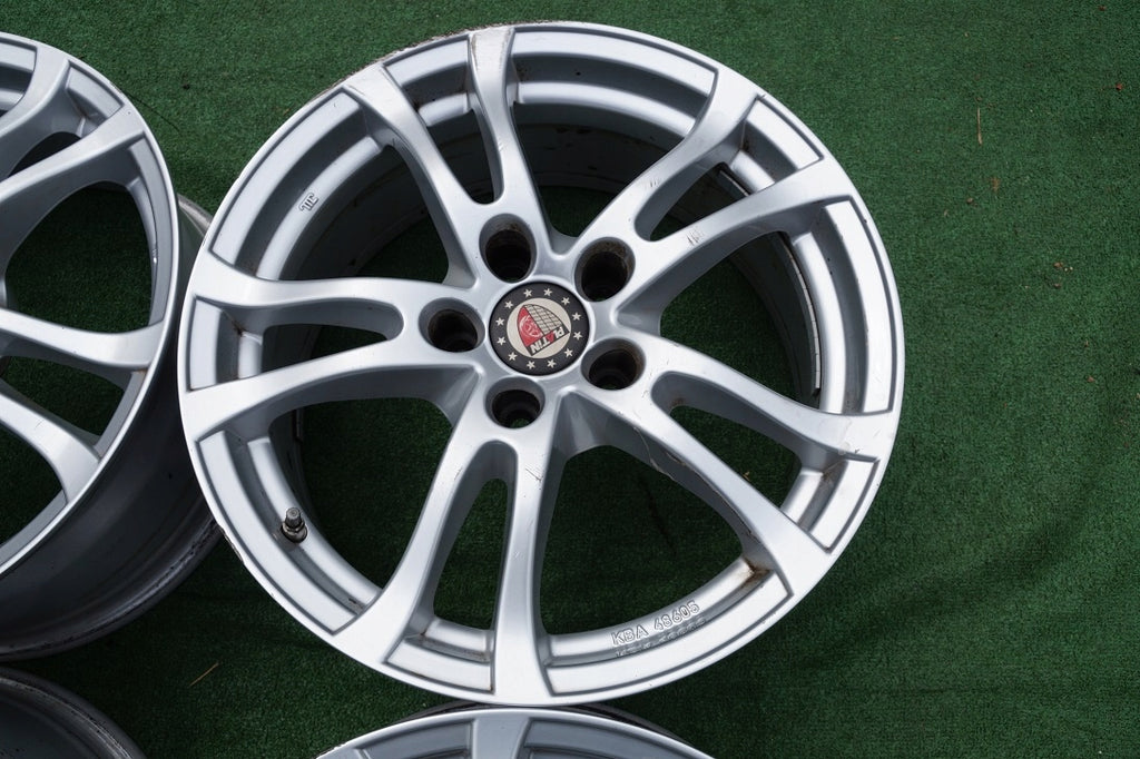 4x Alufelge 17 Zoll 7.5" 5x112 35ET Silber Mercedes-Benz W205 W204 Rim Wheel FEL1853326055pr