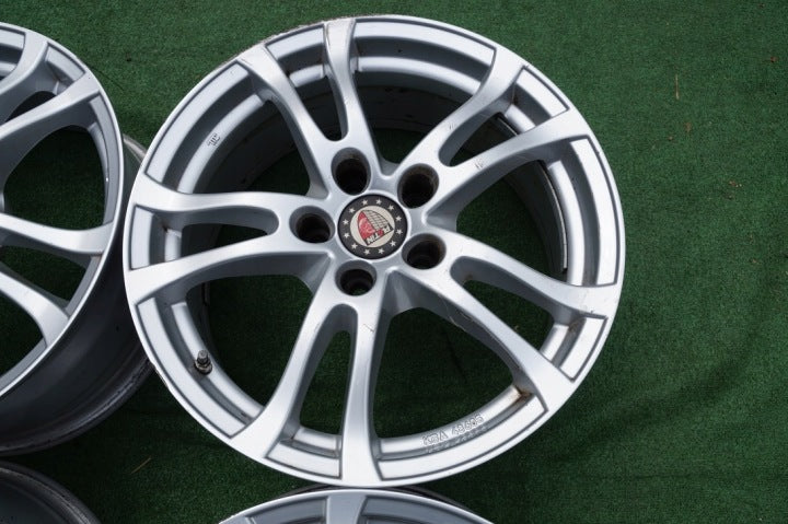 4x Alufelge 17 Zoll 7.5" 5x112 35ET Silber Mercedes-Benz W205 W204 Rim Wheel FEL1853326055pr