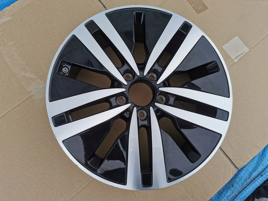 1x Alufelge 17 Zoll 6.5" 5x112 44ET Glanz Schwarz A1774010200 Mercedes-Benz W177