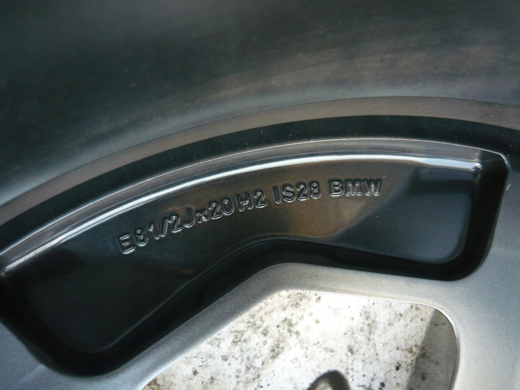 1x Alufelge 20 Zoll 8.5" 5x112 28ET Glanz Graphit 5A02653 BMW Rim Wheel FEL4463142561ce