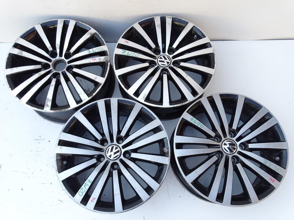 4x Alufelge 17 Zoll 7.5" 5x112 3AA601025G Audi B7 Rim Wheel FEL4707250016jy