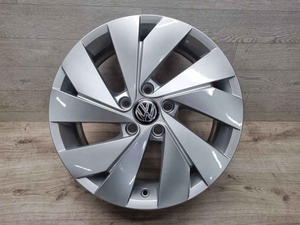4x Alufelge 17 Zoll 6.5" 5x112 46ET Glanz Silber 5H0601025B VW Golf Viii FEL5716081126ii