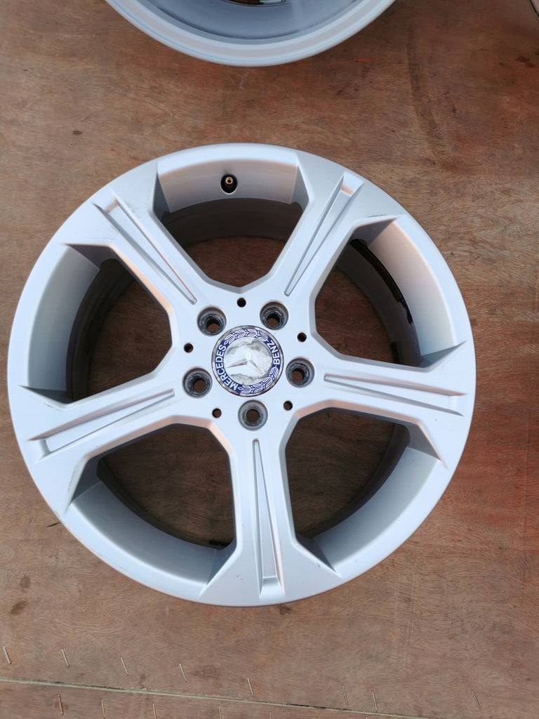 4x Alufelge 17 Zoll 8.0" 5x112 A2044010104 Mercedes-Benz Rim Wheel FEL4361721776ol