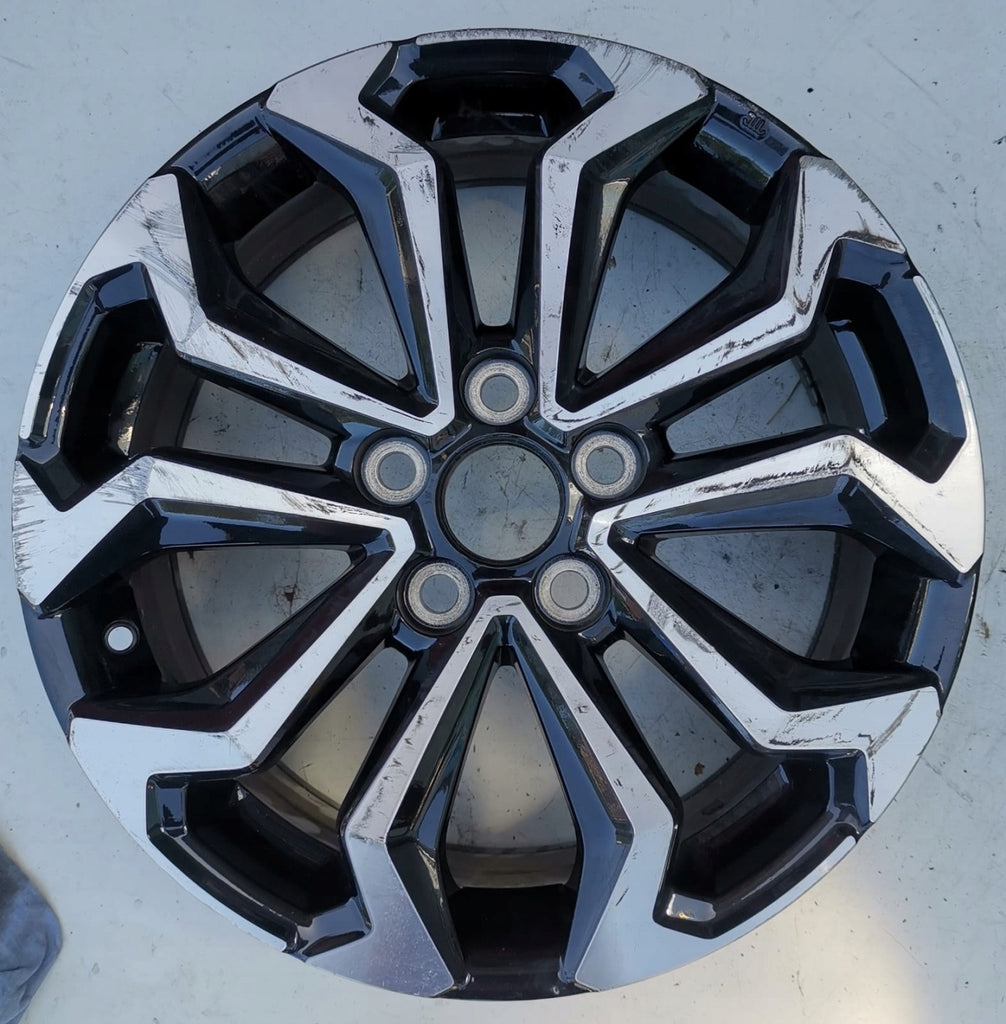 1x Alufelge 17 Zoll 7.0" 5x114.3 50ET Glanz Schwarz Toyota Yaris Cross Rim Wheel FEL2550399558jc