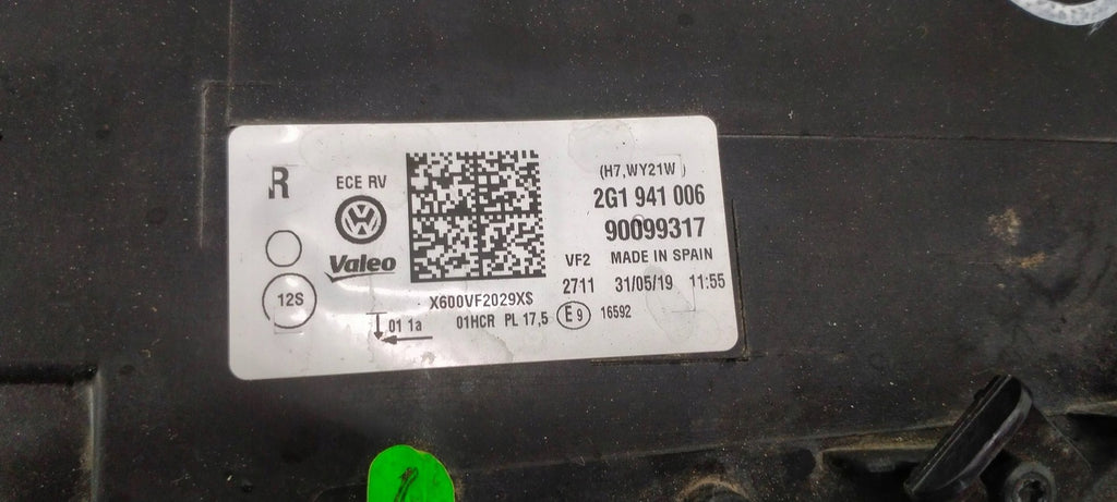 Frontscheinwerfer VW Polo 2G1941006 Rechts Scheinwerfer Headlight