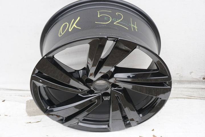 1x Alufelge 20 Zoll 9.0" 5x112 33ET Glanz Schwarz 760601025S VW Rim Wheel FEL2744062985sm