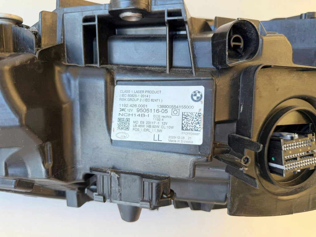 Frontscheinwerfer BMW 4 G22 G23 G26 9505116 Rechts Scheinwerfer Headlight SCH9314771724nr