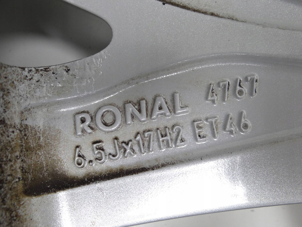 1x Alufelge 17 Zoll 6.5" 5x112 46ET Glanz Silber 5E3601025AC Skoda Octavia Iv FEL8017247768yp