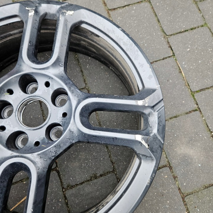 1x Alufelge 17 Zoll 7.5" 5x112 54ET Glanz Grau 885756 Mini F56 Rim Wheel FEL3183325406vj