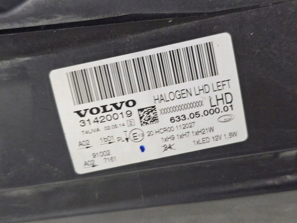 Frontscheinwerfer Volvo S80 V70 III 31420019 Links Scheinwerfer Headlight SCH5538504219dl
