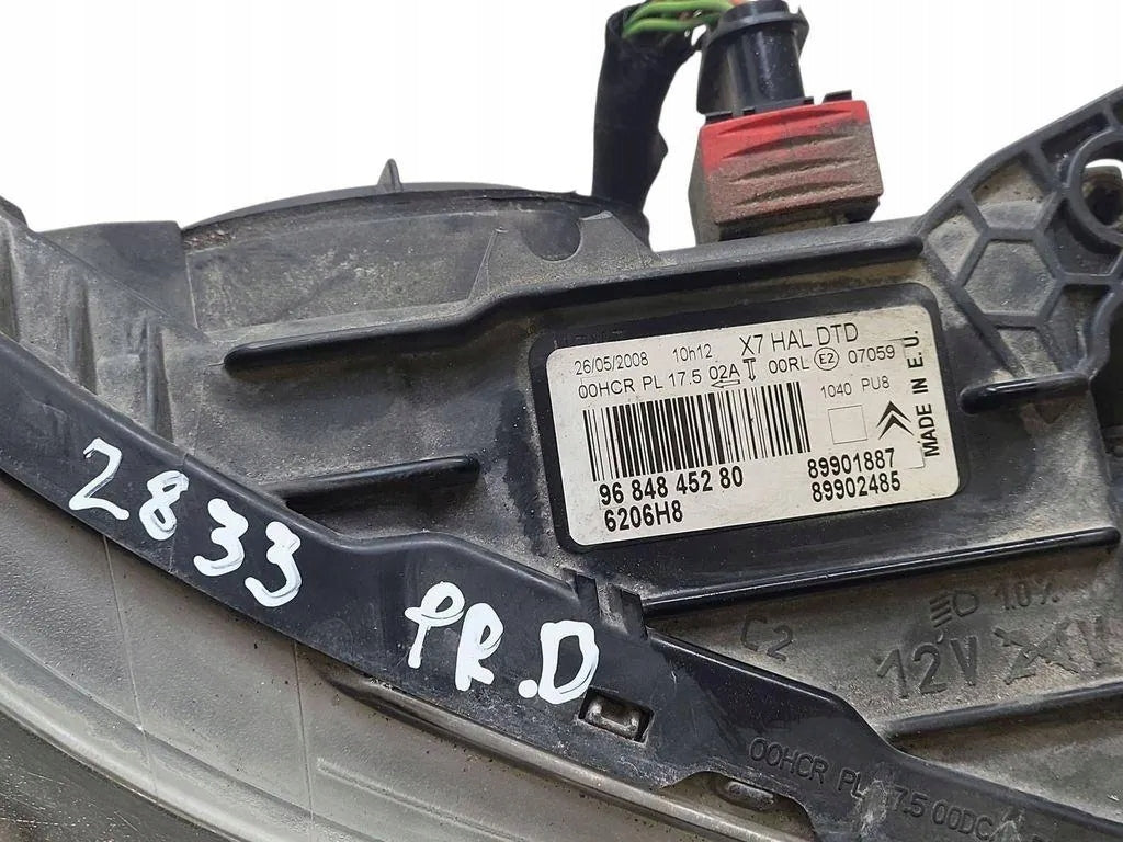 Frontscheinwerfer Citroën C5 II Break I 9684845280 Rechts Scheinwerfer Headlight SCH1961088259fk