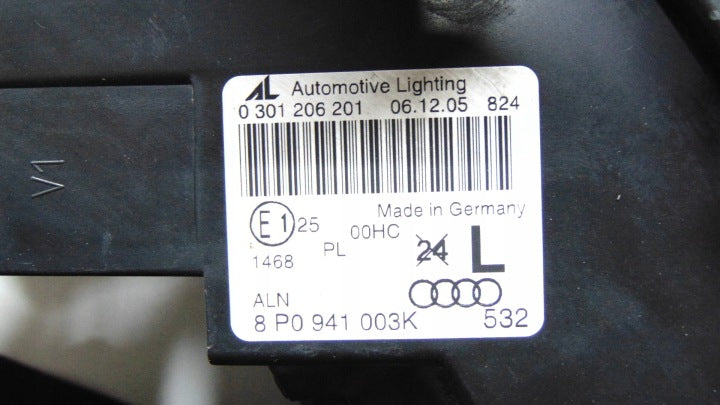 Frontscheinwerfer Audi A3 8P0941004K 8P0941003K Rechts Scheinwerfer Headlight SCH5515915023ew