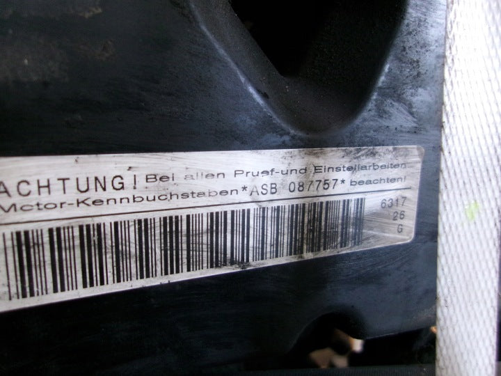 Motor Audi A6 C6 ASB 3.0 TDI 233PS 171kW 2007 Diesel Engine Unkomplett MOT2967422893ni