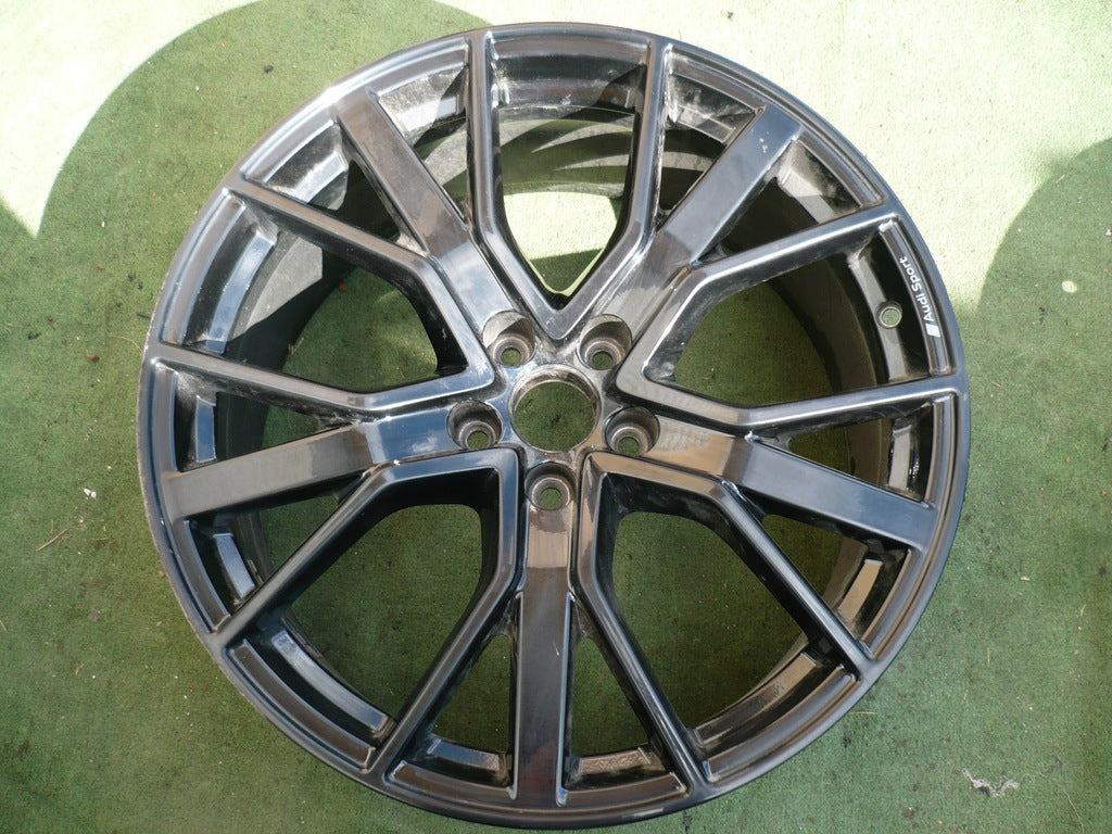 1x Alufelge 20 Zoll 8.5" 5x112 38ET Glanz Schwarz 83A601025T Audi Rim Wheel FEL8076879218xk