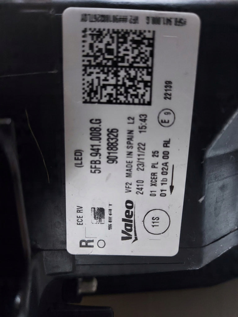 Frontscheinwerfer Seat Leon 5FB941008G Full LED Rechts Scheinwerfer Headlight