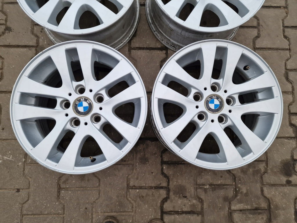 4x Alufelge 16 Zoll 7.0" 5x120 34ET Silber 6775595 BMW E91 E90 Insignia T5 FEL5009639802po