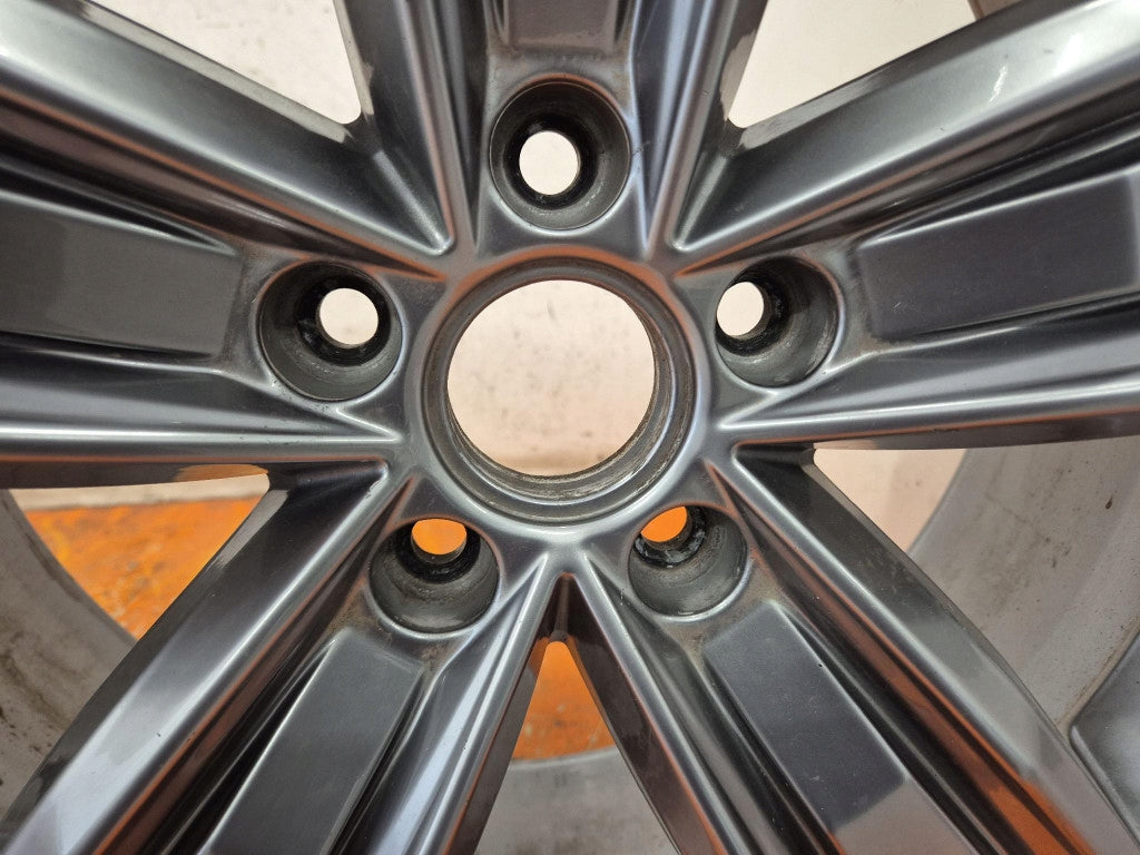 1x Alufelge 19 Zoll 7.0" 5x112 43ET Glanz Silber 5NA601025Q VW Tiguan Rim Wheel FEL8324907765ro