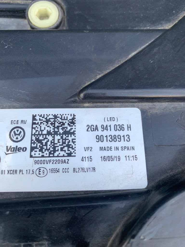 Frontscheinwerfer VW T-Roc 2GA941036H Full LED Rechts Scheinwerfer Headlight