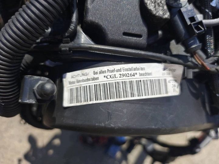 Motor Audi A6 C7 CGL 2.0 TDI Diesel Engine Komplett MOT5468727323fr
