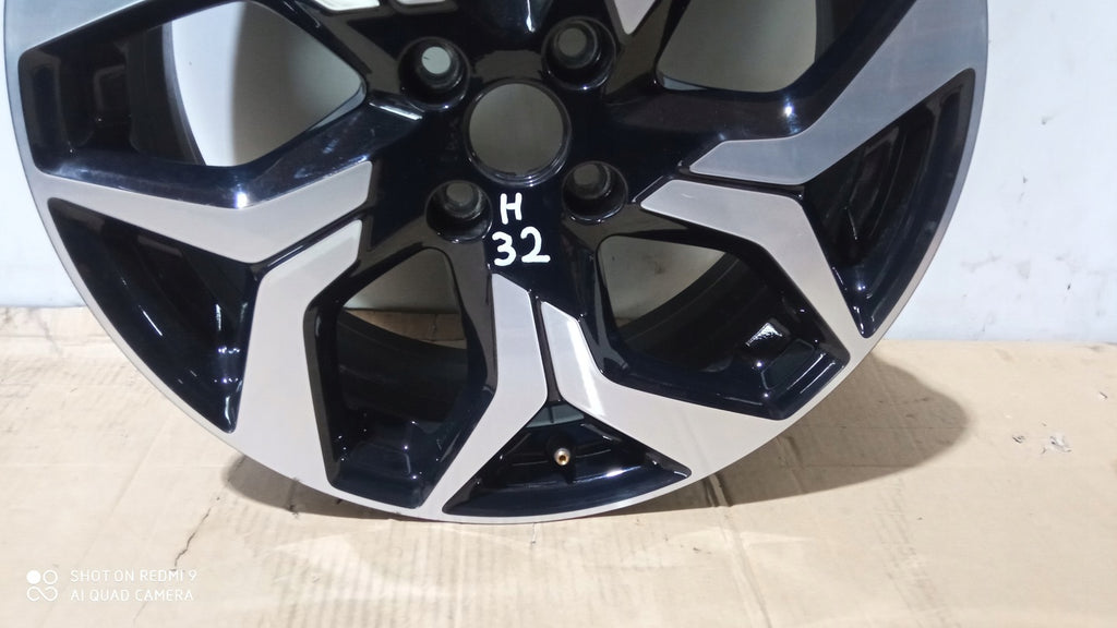 1x Alufelge 18 Zoll 7.0" 4x108 37,5ET Glanz Schwarz HN1C-BA Ford Ecosport