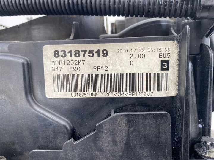 Motor BMW F10 N47D20C 2.0 184PS 88TKm 2011 Diesel Engine Komplett MOT5148675531we