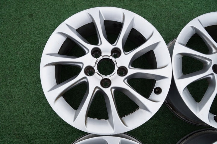 4x Alufelge 16 Zoll 6.5" 5x112 46ET Glanz Silber 8V0601025BM Audi A3 Rim Wheel FEL6991566893ux