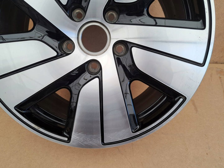 1x Alufelge 19 Zoll 8.0" 5x130 50ET Glanz 9J1601025BM Porsche Taycan Rim Wheel FEL3687895673dl