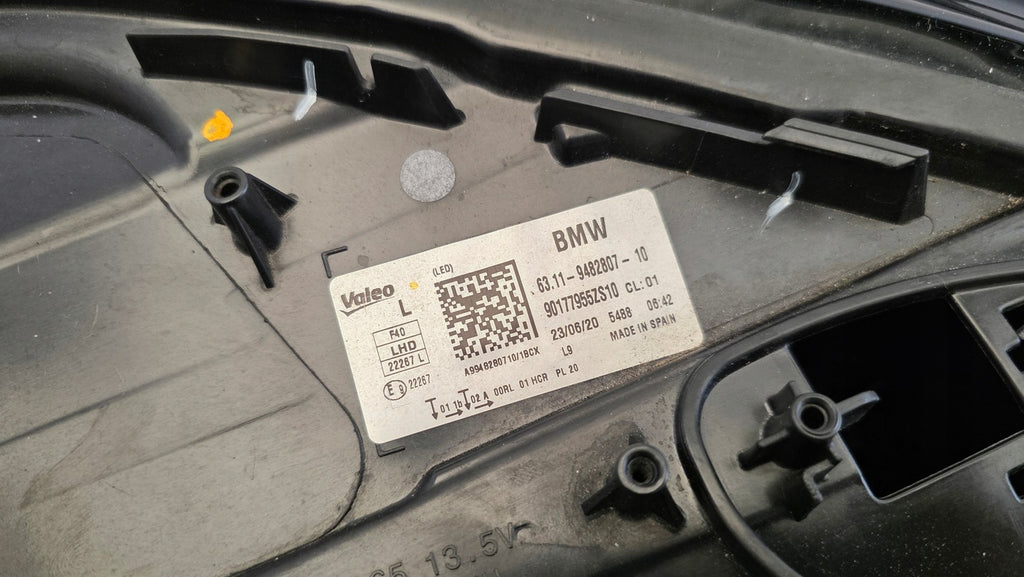 Frontscheinwerfer BMW 1 F40 9482807-10 LED Links Scheinwerfer Headlight SCH1994170076ns