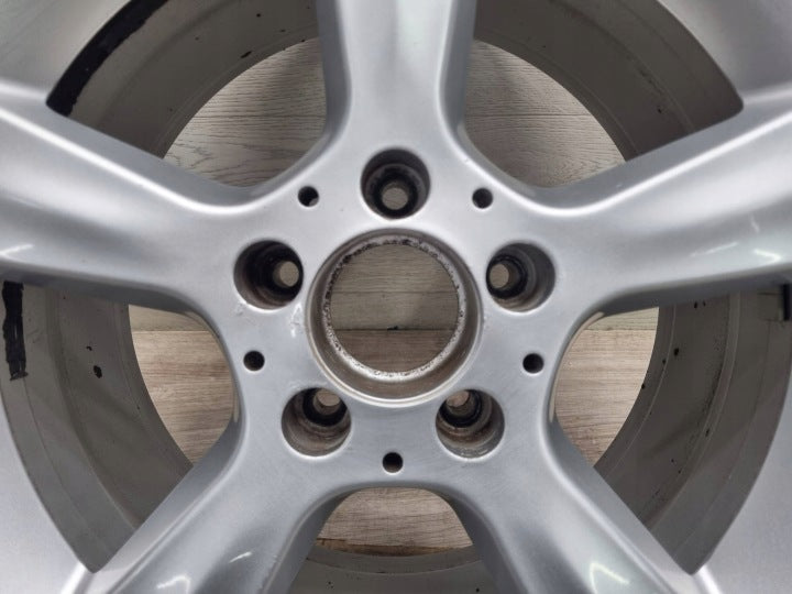 1x Alufelge 16 Zoll 8.0" 5x112 32ET Glanz Silber A2034013102 Mercedes-Benz Cl203 FEL4314286176ri