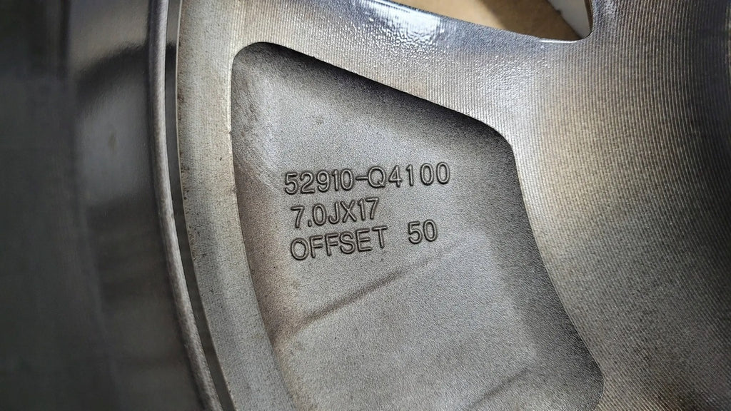 1x Alufelge 17 Zoll 7.0" 5x114.3 50ET 52910-Q4100 Kia Niro Rim Wheel