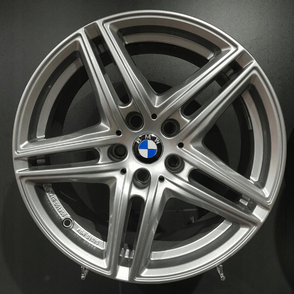 4x Alufelge 17 Zoll 7.5" 5x112 27ET Glanz Silber BMW 3 G21 G20 Rim Wheel FEL8501388990vr