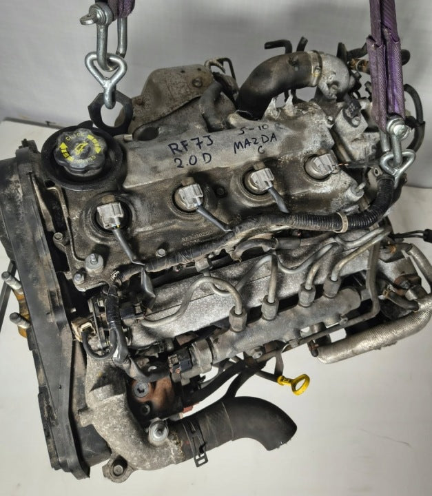 Motor Mazda 6 Gh RF7J 2.0 CITD 110PS Diesel Engine Komplett MOT2197864779te