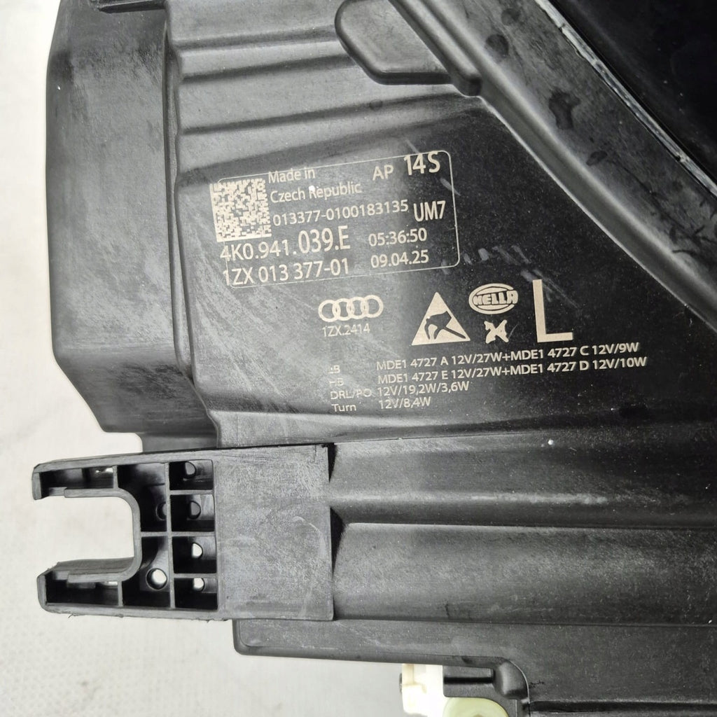 Frontscheinwerfer Audi A6 C8 4K0941039E Links Scheinwerfer Headlight SCH2982575162st