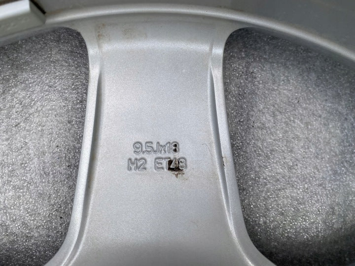 1x Alufelge 18 Zoll 9.5" 5x112 48ET Glanz Silber A2184011502 Mercedes-Benz Cls FEL7781465463yx