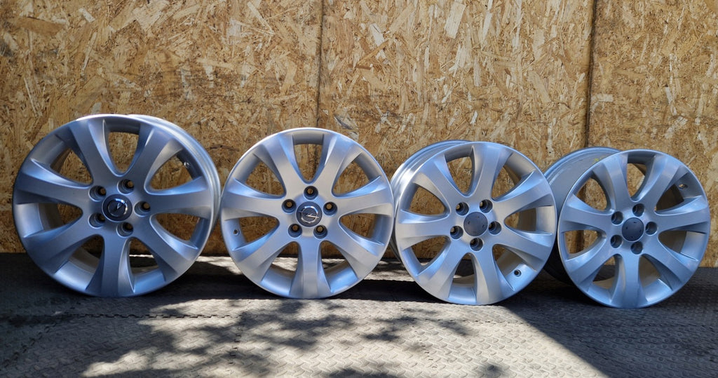 4x Alufelge 16 Zoll 6.5" 5x108 37ET Glanz Silber 13260605 Opel Rim Wheel FEL5291372039or