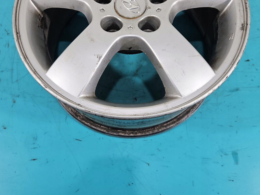 4x Alufelge 16 Zoll 6.5" 5x114.3 Hyundai Tucson Rim Wheel FEL9979395661dk