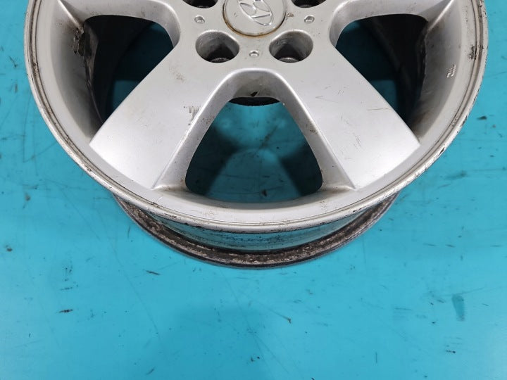 4x Alufelge 16 Zoll 6.5" 5x114.3 Hyundai Tucson Rim Wheel FEL9979395661dk