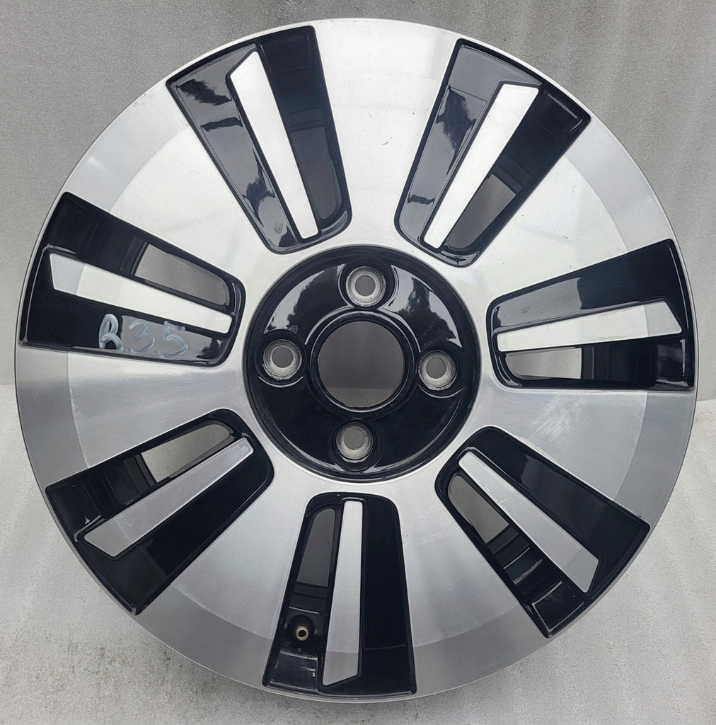 1x Alufelge 15 Zoll 5.0" 4x100 35ET Glanz Schwarz 1S0601025AH VW Up Rim Wheel FEL4229588269im