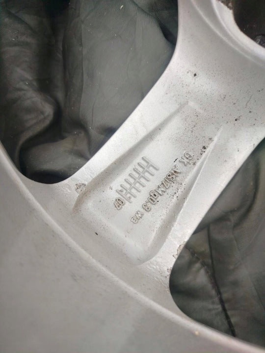 1x Alufelge 18 Zoll 8.0" 5x130 57ET Glanz Silber 98736213601 Porsche Boxster FEL1074544724yl
