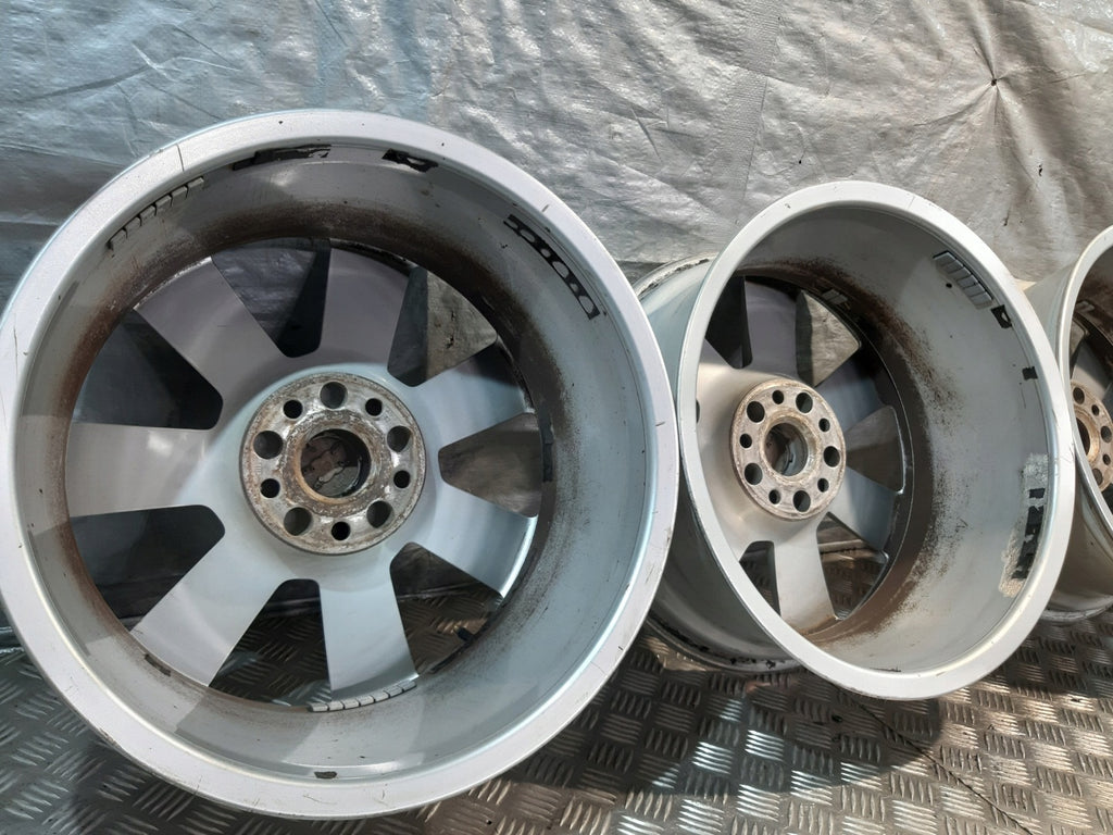 4x Alufelge 17 Zoll 7.5" 5x112 45ET Glanz Silber 4F0601025CB Audi A6 C6 FEL5827838640nu