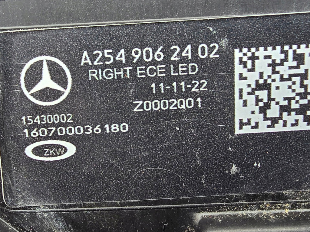 Frontscheinwerfer Mercedes-Benz Glc A2549062402 Full LED Rechts Headlight SCH4387612211vg